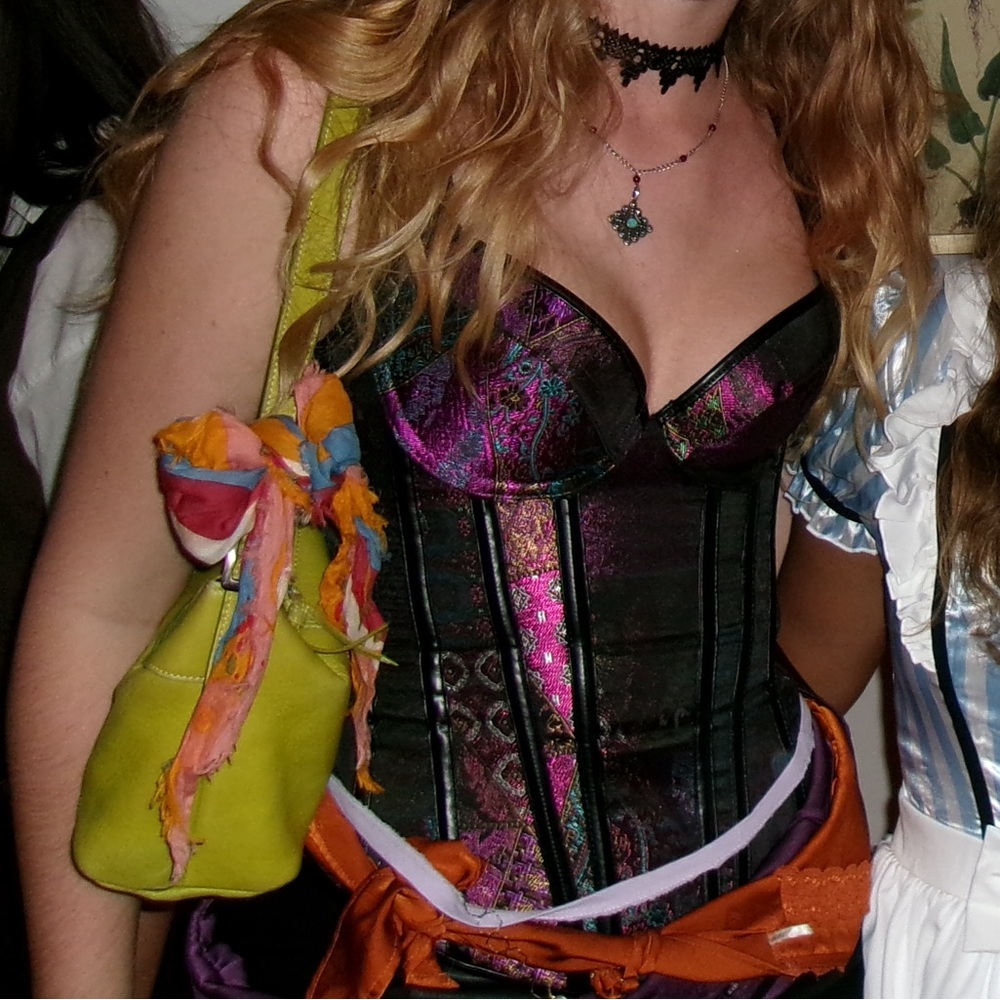 Patchwork Corset Top - Picture 4 of 4